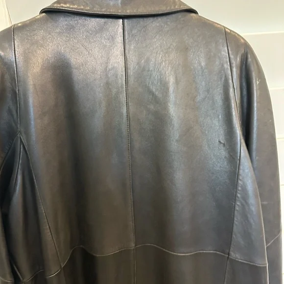 Preston & York Black Leather Jacket - Picture 3 of 14